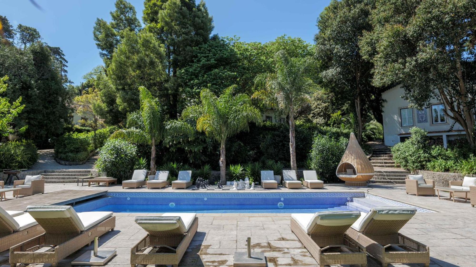 Luxurious Royal Estate In Historic Sintra Paradise Екстериор снимка